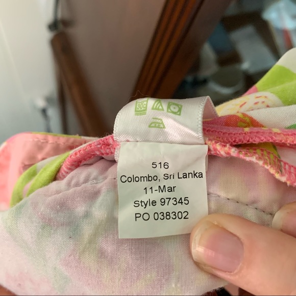 Lilly Pulitzer Mitzi Capri Fields Forever SZ 8 - Picture 9 of 12